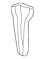 60434S3Y300ZZ - Body: Lock Support for Honda: Insight Image