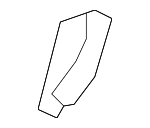 88897618 - Body: Seat Belt Bezel for Cadillac: CTS, SRX Image