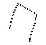 63572SJ010 - Body: Weather-strip On Body for Subaru: Forester Image