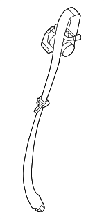 88810XA500EFD - Body: Seat Belt Lap And Shoulder Belt for Kia Image