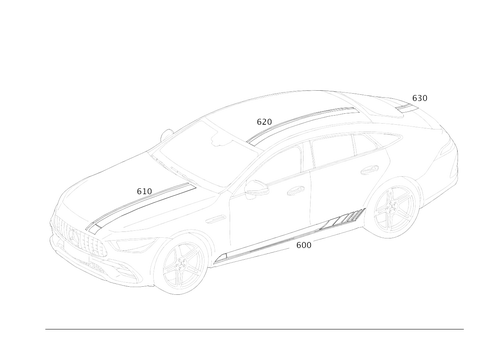 Outside Attachment Parts for 2021 Mercedes-Benz AMG GT 63 #0