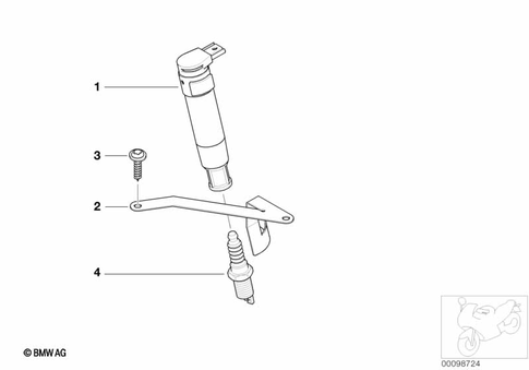 Ignition Wire, Spark Plugs for 2008 BMW-Motorrad G 650 Xcountry #0