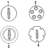 F8OZ1130BA - : Wheel Cap for Ford Image