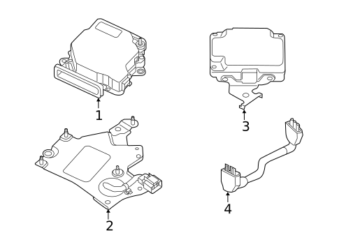 Electrical Components for 2014 Nissan Pathfinder #1