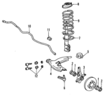 5172022000 - Suspension: Front Wheel Bearing for Hyundai Image