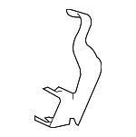 7L6614513B - Brakes: ABS Sensor Bracket for Volkswagen: Touareg Image