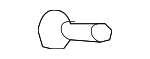 9054104027 - Body: Interior Door Handle Grommet for Toyota Image
