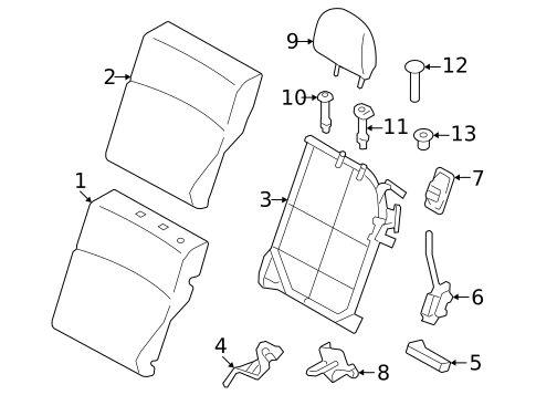 Bushings for 2025 Subaru Crosstrek #0