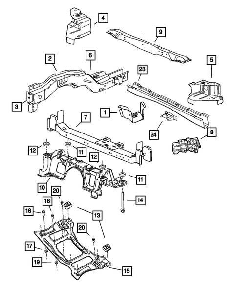 Frames for 2004 Dodge Caravan #0