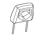 88994063 - Body: Headrest for Pontiac: Grand Prix Image