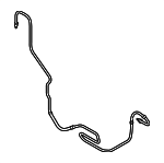 5C0422893BJ - Steering: Pressure Hose for Volkswagen Image