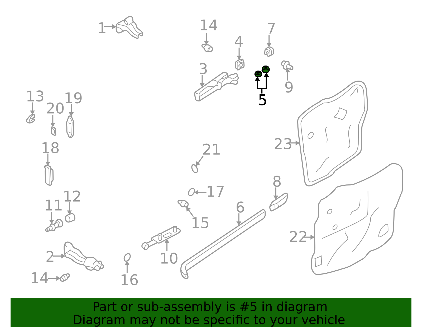 LC62-72-233A - Roller Assembly Roller - 2000-2006 Mazda MPV