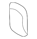 S05B72512 - Body: Wedge Seal for Mazda: MPV Image