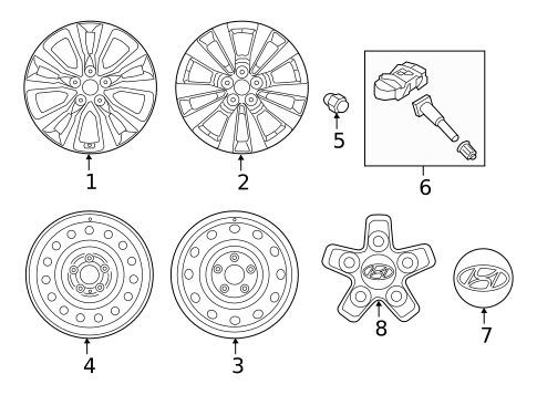 Covers & Trim for 2019 Hyundai Elantra GT #0