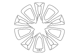 52910G3300 - : Wheel, Alloy for Hyundai: Elantra GT Image