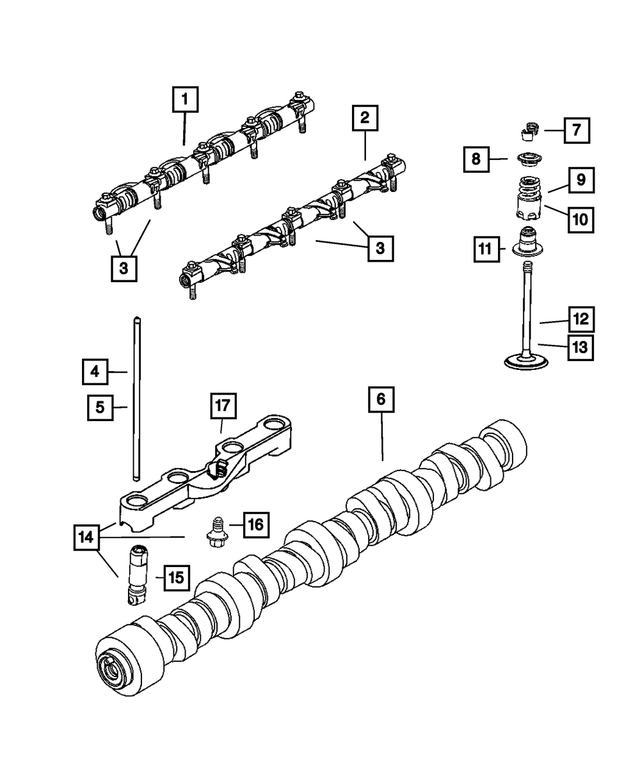 6509208AA - Engine 6.1L Eight Cylinder [ESF]: Hex Flange Head Screw, Mounting for Mopar Image