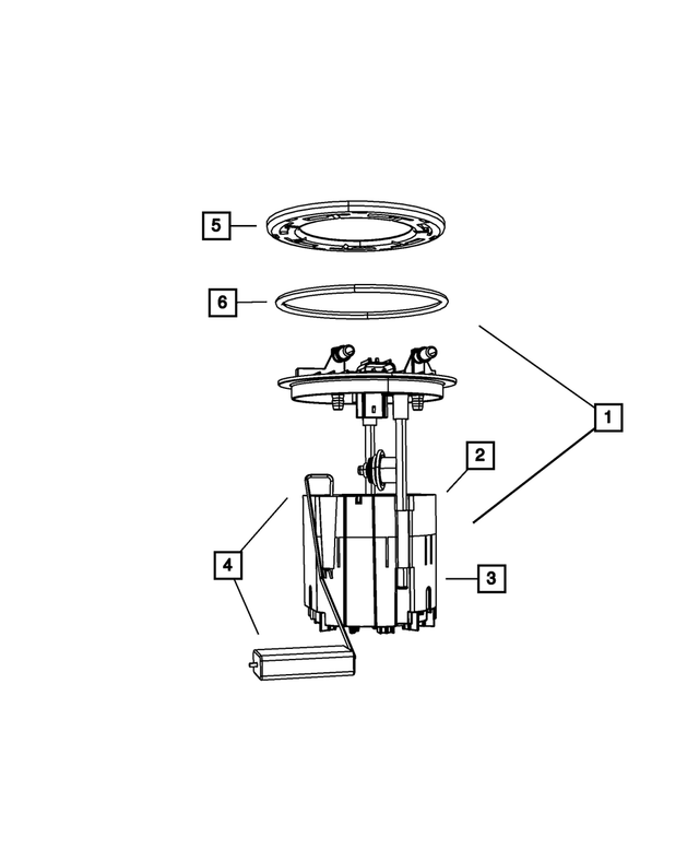 68030888AB - Fuel: Fuel Level Unit Package for Mopar Image