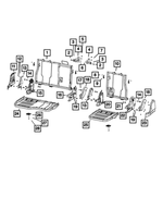 Rear Seat Cushion Frame