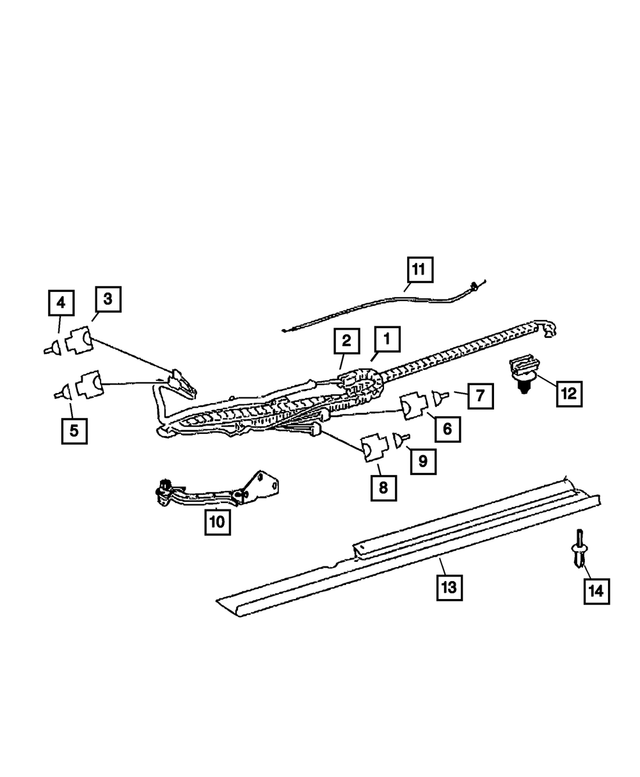 68085333AA - : Insulator Foil for Mopar Image