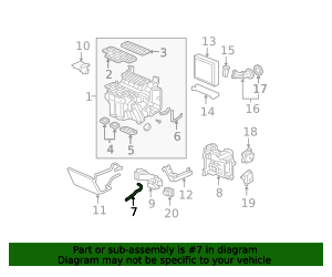 2006-2014 Honda Ridgeline A/C Evaporator Drain 80271-SJC-A01 | OEM ...