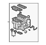 79106SJCA03 - : Evaporator Assembly for Honda Image