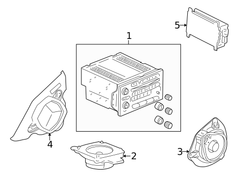 Sound System for 2005 Buick Rainier #0