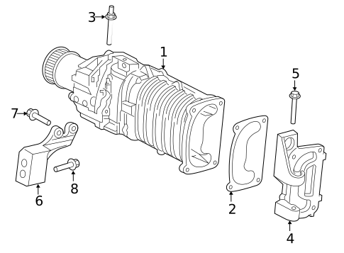 Supercharger for 2019 Volvo XC90 #0