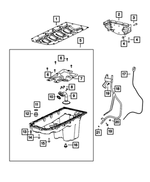 6506407AA - Engine: Hex Head Bolt And Coned Washer for Mopar Image