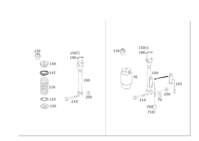 39975690 - Springs, Suspension and Hydraulics: Clamp for Mercedes-Benz: C250, C300, C350, C63 AMG, E420, E430, E550, G55 AMG, G550, G550 4x4, G63 AMG, G65 AMG, GL320, GL550, GLK250, GLK350, ML320, ML350, ML450, ML500, ML550, ML63 AMG, R320, R350, R500 Image image