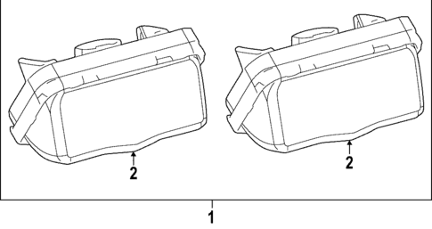 License Lamps for 2023 Lexus LX600 #0