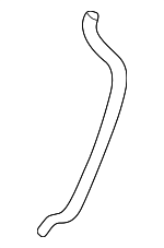 893809937 - Body: Drain Hose for Audi: 90, 90 Quattro, A3, A3 Quattro, A4, A4 Quattro, A5, A5 Quattro, A6, A6 Quattro, Allroad Quattro, Cabriolet, RS4, RS5, S4, S5, S6 Image