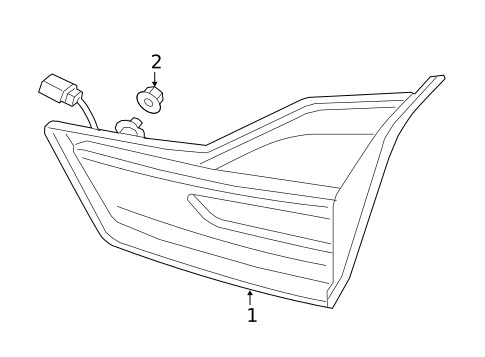 Backup Lamps for 2021 Ford Edge #0