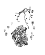 68526128AA - Electrical: Engine Wiring for Jeep: Cherokee Image