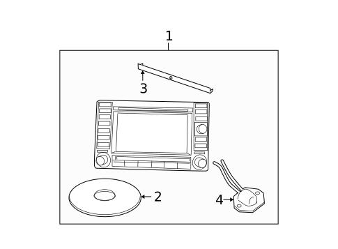Navigation System Components for 2007 Dodge Magnum #0