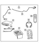 82208716 - Mopar Accessories - Component Parts: Monitor With Dvd Media System for Mopar Image
