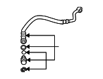 N3H114710D - : Outlet Hose for Mazda: RX-8 Image