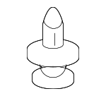 MB271999 - Body: Bumper Cover Retainer for Mitsubishi Image