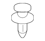 MR288150 - Body: Fender Liner Clip for Mitsubishi Image