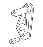 11281726774 - Cooling System: Mount Plate for BMW: 323Ci, 323i, 325Ci, 325i, 325xi, 328Ci, 328i, 330Ci, 330i, 330xi, 525i, 528i, 530i, M3, X3, X5, Z3 Image