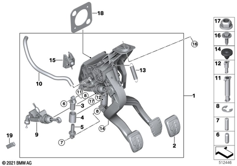 Pedals for 2026 BMW M4 #0