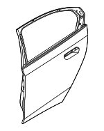 41525A32EA7 - Body: Door Shell for BMW Image