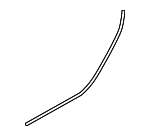51725A058B7 - Body: Lower Weather-strip for BMW Image