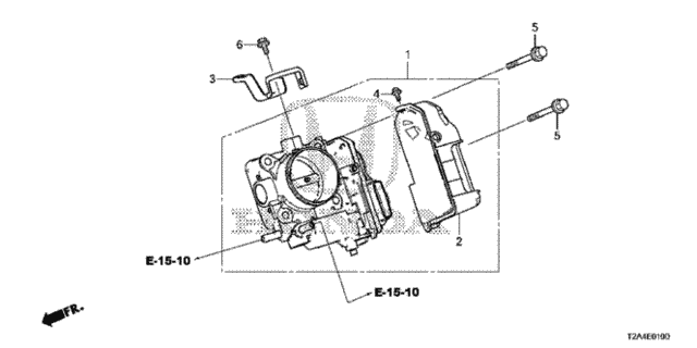 Throttle Body (L4) for 2016 Honda Accord #0