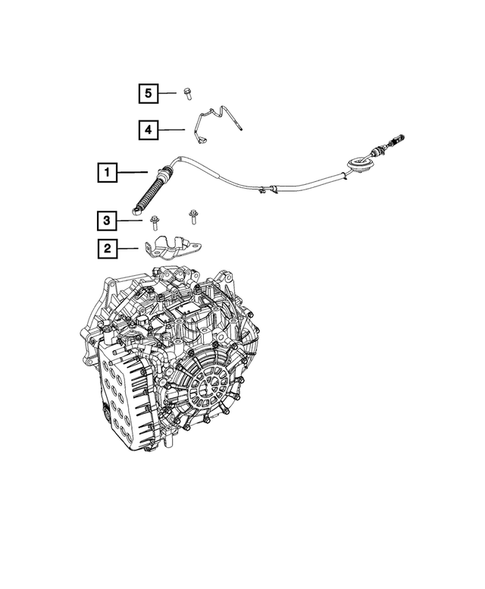 Gearshift Controls and Related Parts for 2014 Jeep Compass #1