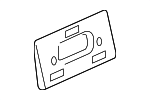 LR019327 - Body: License Bracket for Land Rover: LR2, LR3, LR4, Range Rover Evoque, Range Rover Sport Image