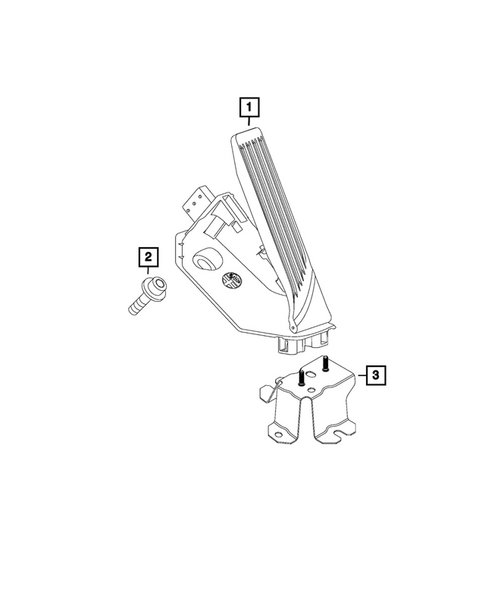 Accelerator Pedal for 2022 Alfa Romeo Stelvio #0