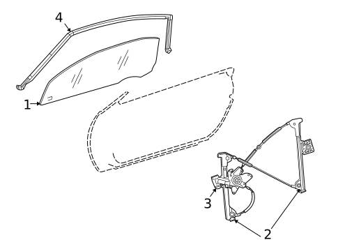 Door for 2004 Chrysler Crossfire #0