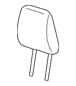 85146534 - Body: Headrest for Chevrolet: Traverse, Traverse Limited Image
