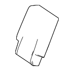 24792039059H93 - Body: Seat Back Cover for Mercedes-Benz Image
