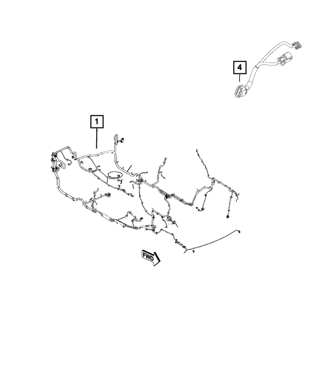 68437834AB - : Body Wiring for Mopar Image